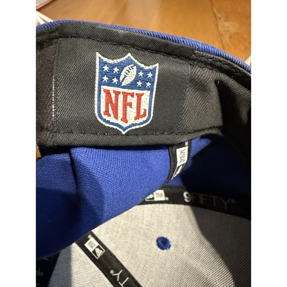 Seattle Seahawks‎ Old Logo Snapback Hat Blue New Era 9Fifty NFL Adjustable